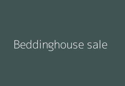 Beddinghouse sale